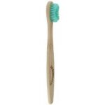 Dr Harris Dark Green Bristles Bamboo Medium Toothbrush