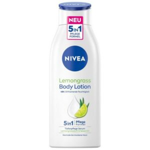Nivea Body Lotion Lemongrass Γαλάκτωμα Σώματος Με Λεμονόχορτο & Σησαμέλαιο 400ml
