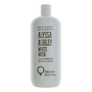 Alyssa Ashley White Musk Hand & Body Moisturiser Body Lotion 750ml