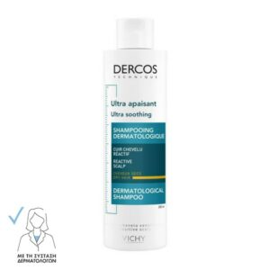 Vichy Dercos Ultra Soothing Dry Hair Καταπραϋντικό Σαμπουάν Για Ξηρά Μαλλιά 200ml
