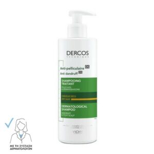 Vichy Dercos Anti-Dandruff Αντιπιτυριδικό Σαμπουάν Για Ξηρά Μαλλιά 390ml