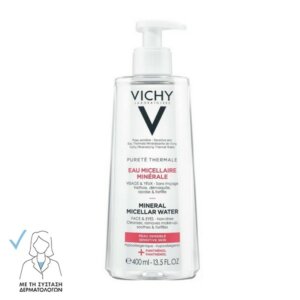 Vichy Purete Thermale Mineral Micellar Water Νερό Micellaire Με Μεταλλικά Στοιχεία Για Πρόσωπο & Μάτια Για Ευαίσθητες Επιδερμίδες 200ml