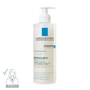La Roche-Posay Effaclar H Isobiome Cleansing Cream Καταπραϋντική Ενυδατική Κρέμα Καθαρισμού 390ml