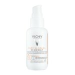 Vichy Capital Soleil UV-Age Daily SPF50+ Λεπτόρρευστο Αντηλιακό Προσώπου Κατά Της Φωτογήρανσης Με Χρώμα 40ml