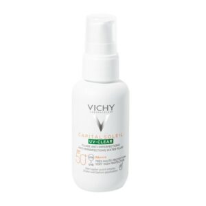Vichy Capital Soleil Uv-Clear SPF50+ Λεπτόρρευστο Αντηλιακό Προσώπου Κατά Των Ατελειών 40ml