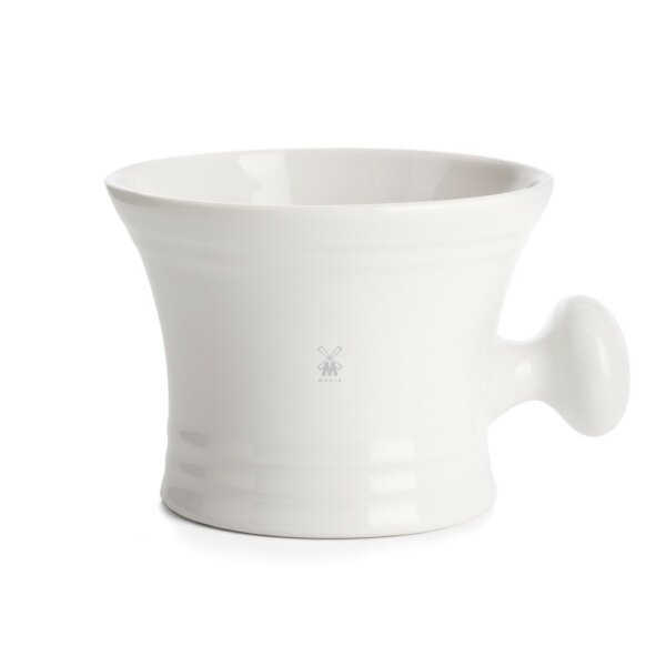Muehle Shaving Bowl RN 4 White Porcelain With Handle