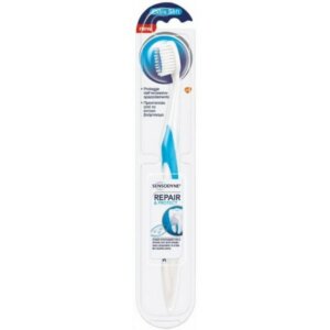 Sensodyne Repair & Protect Extra Soft Toothbrush White Blue Color