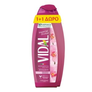 Vidal Imperial Orchid Body Wash 750ml. 1+1