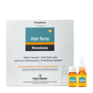 Frezyderm Hair Force Monodoses Day / Night Ειδική Αγωγή Κατά Της Τριχόπτωσης Για Άνδρες & Γυναίκες 14x10ml