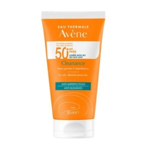 Avene Cleanance Solaire Cream SPF50+  Αντιηλιακή Κρέμα Προσώπου για Λιπαρή Επιδερμίδα 50ml