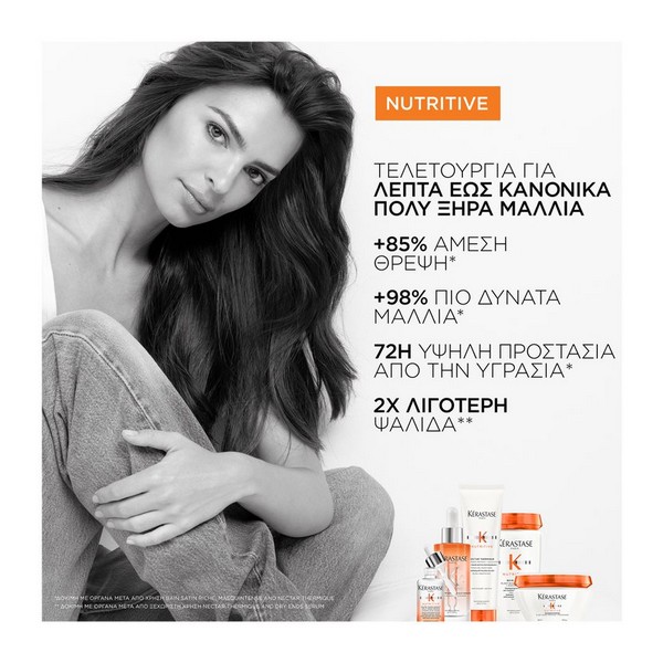 Kerastase Nutrititve Μάσκα Βαθιάς Θρέψης για Ξηρά Μαλλιά  200ml