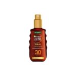 Garnier Ambre Solaire Ideal Bronze Tan Enhancing Protection Oil Spf30 Αντηλιακό Λάδι 150ml