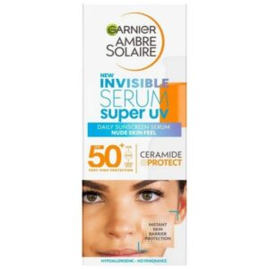 Garnier Anbre Solaire SPF50+ Invisible Super UV Serum 30ml