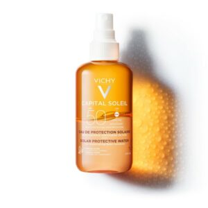 Vichy Capital Soleil Solar Protective Water SPF50 With Beta Carotene Νερό Υψηλής Προστασίας 200ml