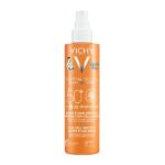 Vichy Capital Soleil Cell Protect Αντηλιακό Γαλάκτωμα Spray SPF50+ Για Το Παιδί Mε Λεπτόρρευστη Υφη 200ml