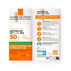 La Roche Posay Anthelios UVMUNE 400 Oil Control Fluid SPF50+ Αντηλιακό Προσώπου Για Το Λιπαρό Δέρμα 50ml