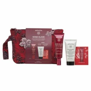 Apivita Promo Wine Elixir SPF30 40ml & Γαλάκτωμα Καθάρισμου 3 in 1 50ml & Bee Sun Safe Αντηλιακό 2ml