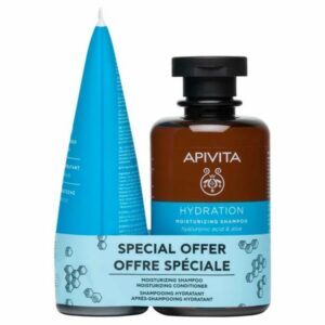 Apivita Hydration Moisturizing Shampoo 250ml & Conditioner 150ml