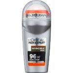 L’oreal Paris Men Expert Invincible Roll-On 96ωρη Πολύ Υψηλή Προστασία Ενάντια στoν Ιδρώτα 50ml