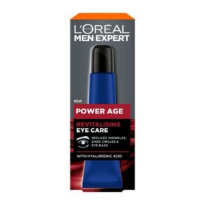 L’Oreal Men Expert Power Age Revitalising Eye Care Κρέμα Ματιών Κατά Tων Σημαδιών Γήρανσης 15ml