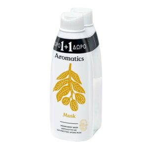 Papoutsanis Aromatics Musk Body Wash 650ml (1+1)