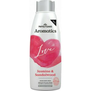 Papoutsanis Aromatics Love Jasmine & Sandalwood Body Wash 600ml