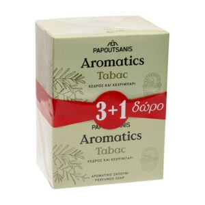 Papoutsanis Aromatics Tabac Soap Bar 100gr (3+1)