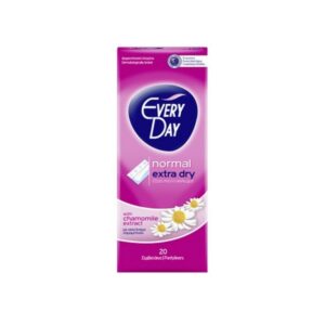 Every Day Extra Dry Normal Με Εκχύλισμα Χαμομηλιού Σερβιετάκια 20τμχ.
