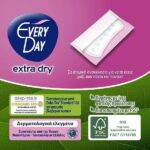 Every Day Extra Dry Normal Με Εκχύλισμα Χαμομηλιού Σερβιετάκια 20τμχ.
