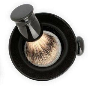 Muehle RN 46 Black Porcelain Shaving Bowl