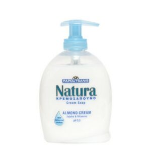 Papoutsanis Natura Almond Cream Liquid Soap 300ml