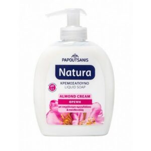 Papoutsanis Natura Almond Cream Liquid Soap 300ml