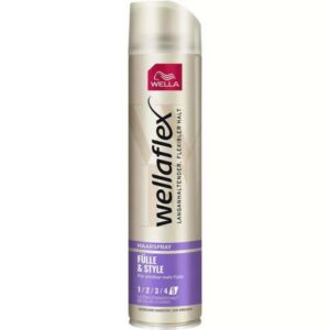 Wella Wellaflex Fulle & Style No5 Ultra Strong Hold Hairspray 250ml