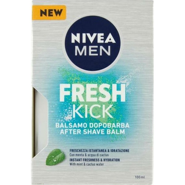Nivea Men Fresh Kick After Shave Balm 100ml - Patistas Cosmetics