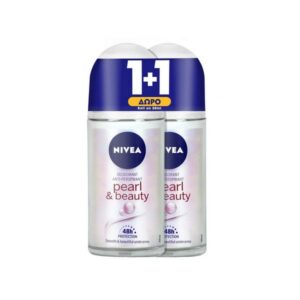 Nivea Pearl & Beauty 48h Deodorant Roll-On 50ml (1+1)