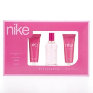 Νike Trendy Pink Woman Set EDT 100ml & Shower Gel 75ml & Body Lotion 75ml