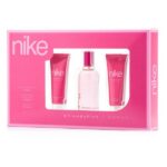 Νike Trendy Pink Woman Set EDT 100ml & Shower Gel 75ml & Body Lotion 75ml