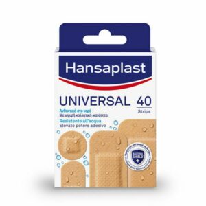 Hansaplast Universal Water Resistant Αυτοκόλλητα Επιθέματα 4 Μεγεθών Ανθεκτικά στο Νερό 40τμχ.