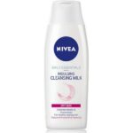 Nivea Daily Essentials Refreshing Cleansing Lotion Eνυδατικό Γαλάκτωμα Καθαρισμού Για Ξηρές Ευαίσθητες Επιδερμίδες 200ml