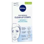 Nivea Clear Up Strips Καθαρισμού Για Μέτωπο,Μύτη & Πηγούνι 6τμχ
