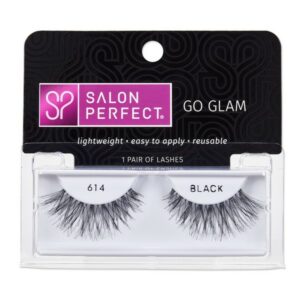 Salon Perfect Go Glam No 614  Black Eyelashes