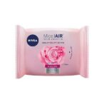 Nivea Micellar Cleansing Wipes With Rosewater Μαντηλάκια Καθαρισμού Mε Ροδόνερο 25τμχ