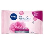 Nivea Micellar Cleansing Wipes With Rosewater Μαντηλάκια Καθαρισμού Mε Ροδόνερο 25τμχ