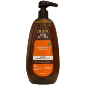 Orzene Beer Recipes Σαμπουάν Αναδόμησης/Θρέψης για Ξηρά Μαλλιά 750ml