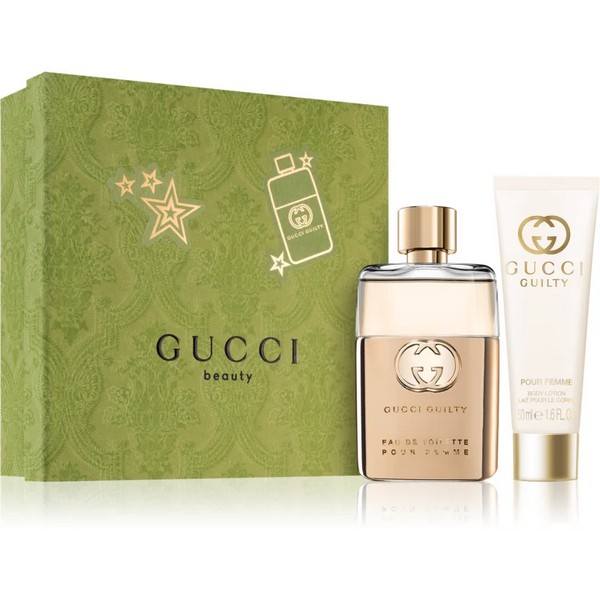 Gucci Guilty Pour Femme Eau De Parfum 50ml & Body Lotion 50ml - Patistas  Cosmetics