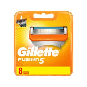 Gillette Fusion 5 Ανταλλακτικές Κεφαλές Mε 5 Λεπίδες και Λιπαντική Ταινία 8 τμχ.