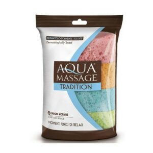 Aqua Massage Tradition Sponge Σφουγγάρι Μπάνιου 4 τμχ.