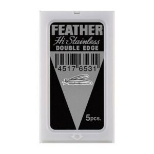 Feather Platinum Coated Blades 5 τμχ.