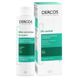 Vichy Dercos Oil Control Shampoo 200ml Σαμπουάν για Ρύθμιση Λιπαρότητας