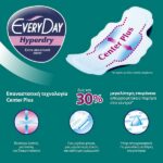 Everyday Hyperdry Super Ultra Plus Σερβιέτες Μεγάλου Μήκους Με Φτερά 18τμχ.